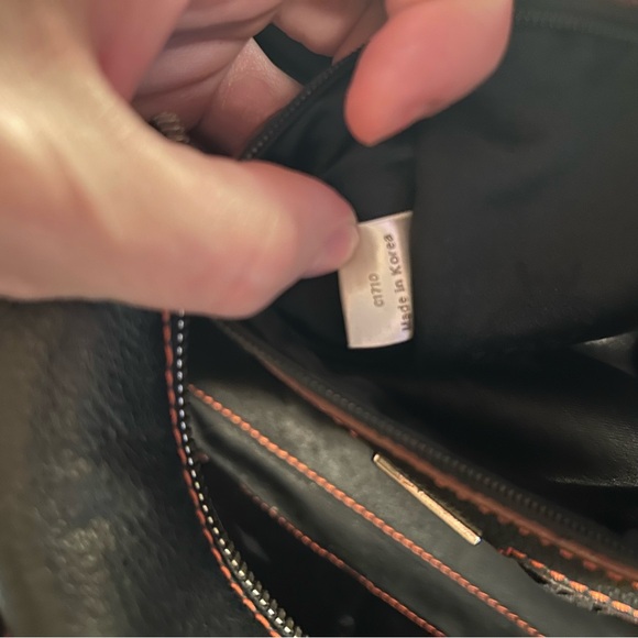 MCM Black Pebble Leather & Red Stitching Boston Doctor’s Bag - Picture 16 of 16